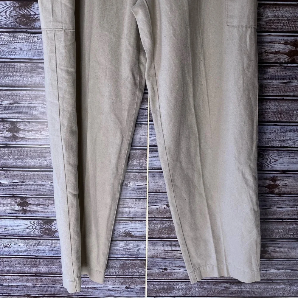 NWT Woolrich‎ Women's Linen Blend Cargo Pants Size 16 - Picture 2 of 9
